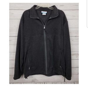 Men's Columbia fleece zip